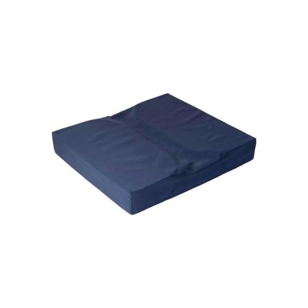 Healthsmart DMI Dual Cut Foam Coccyx Seat Cushion, 16in x 18in x 3in, Navy 513-7944-2400 - main